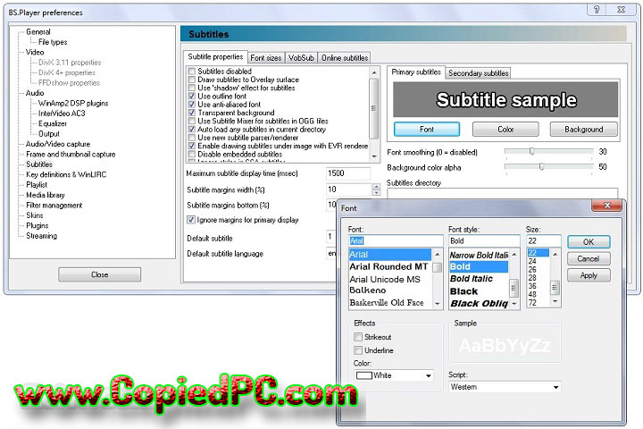 BS Player Pro 2.78 PC Software with ptch