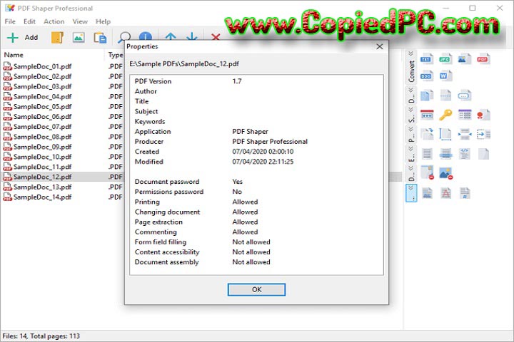 PDF Shaper Professional 13.1 PC Software with Patch