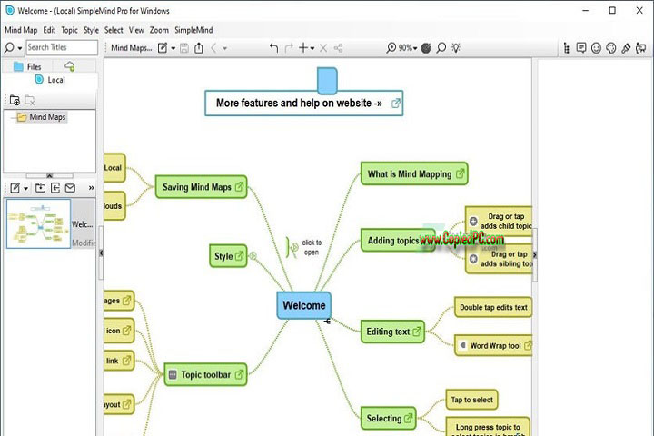 SimpleMind Pro 1.32.0 PC Software with crack