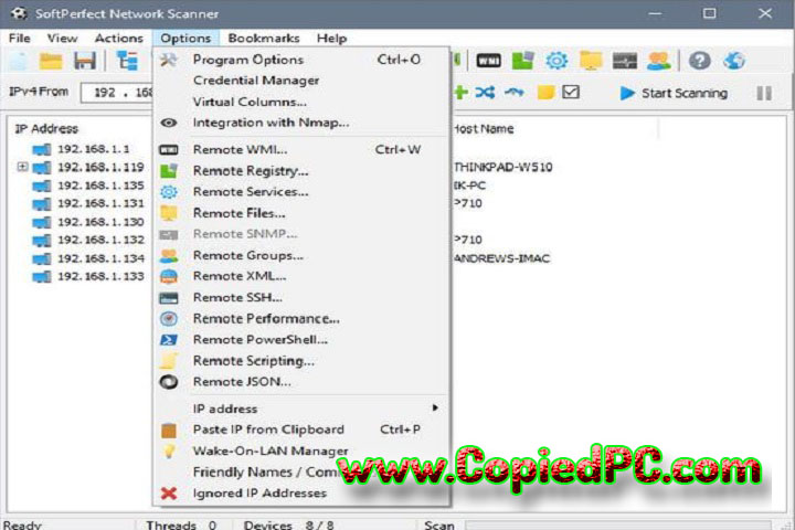 SoftPerfect Network Scanner 8.1.5 PC Software