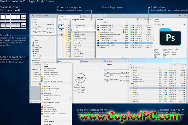 OneCommander Pro 3.47 PC Software