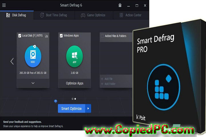 IObit Smart Defrag Pro 9.2.0.323 PC Software