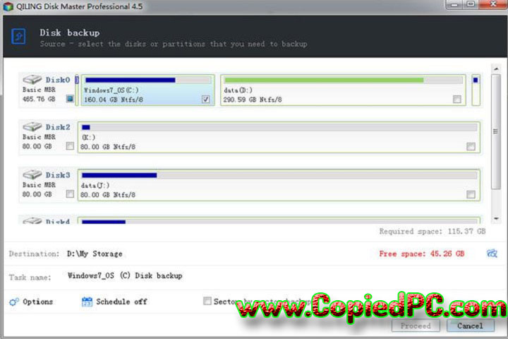 QILING Disk Master 7.2.0 PC Software