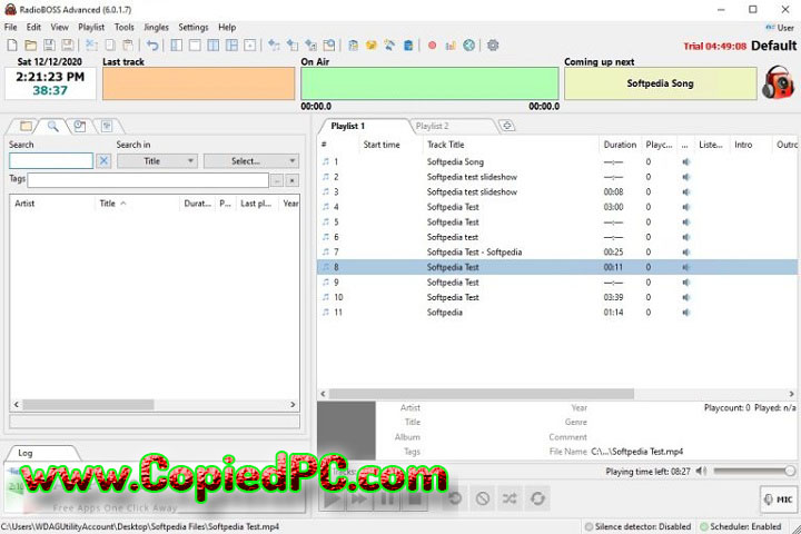 RadioBOSS Advanced 7.0.5 PC Software