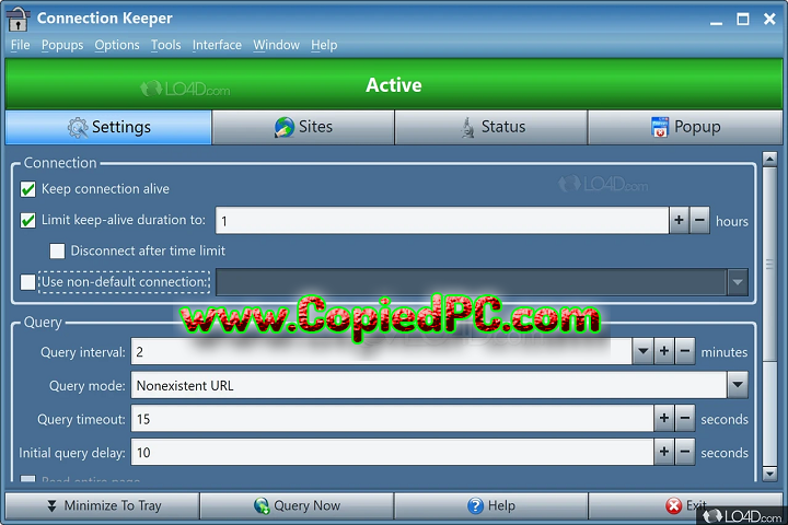 connection keeper : Version 21.0.0.0 (Software)