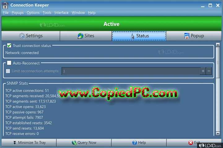 connection keeper : Version 21.0.0.0 (Software)