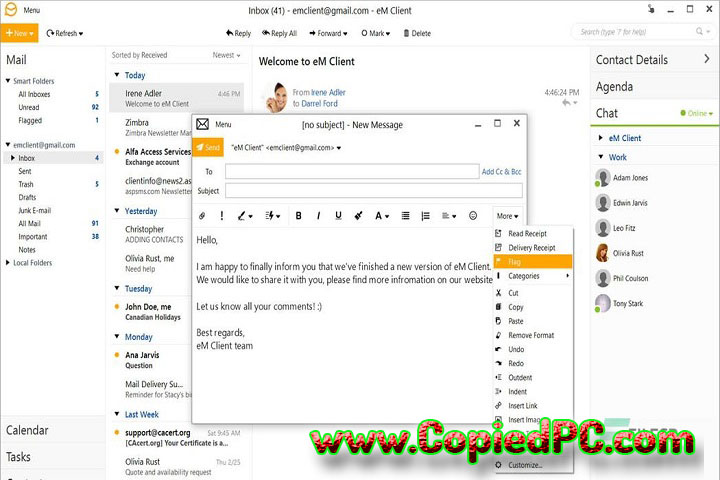 eM Client Pro : Version 10.0.3447 (Software)