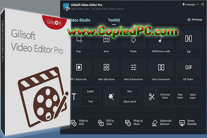 GiliSoft Video Editor Pro : Version 17.9 (x64) (Software)