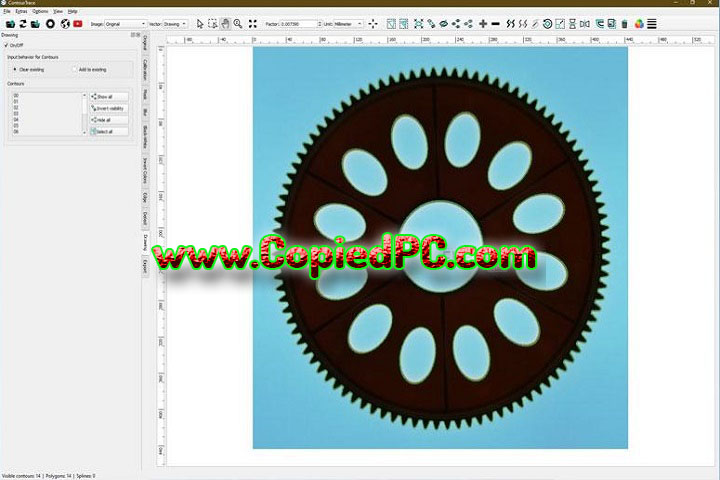 ContourTrace Professional : Version 2.9.4 (Software)