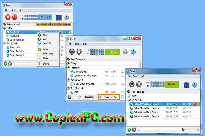  Evaer Video Recorder for Skype : Version 2.4.10.29 (Software)