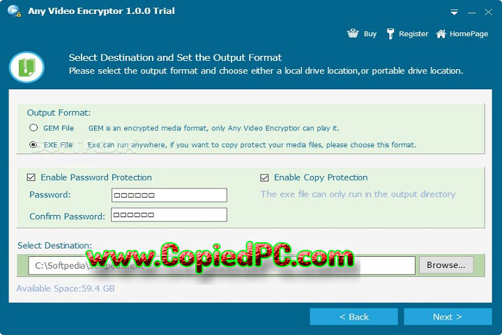  GiliSoft Any File Encryptor : Version 3.6 (Software)