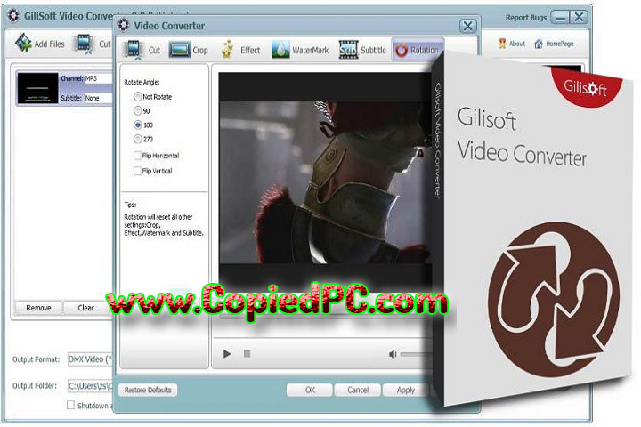 GiliSoft Video Converter : Version 12.6 (x64) (Software)