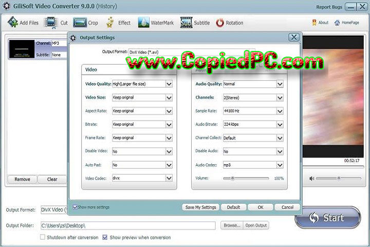 GiliSoft Video Converter : Version 12.6 (x64) (Software)