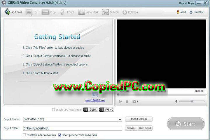 GiliSoft Video Converter : Version 12.6 (x64) (Software)