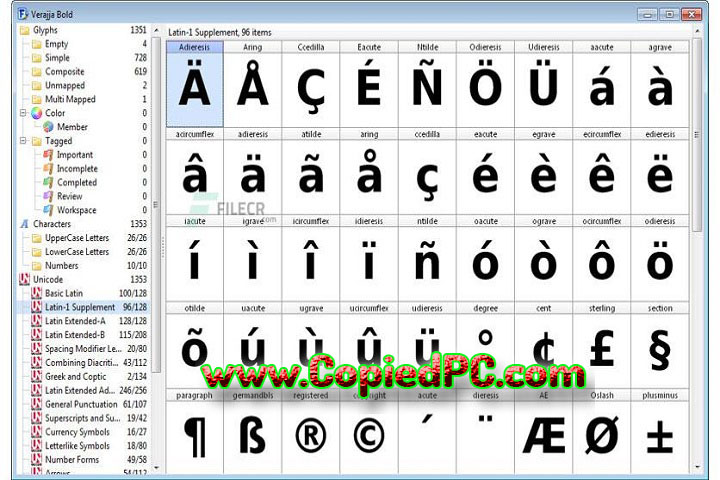 High-Logic FontCreator Pro : Version 15.0.0.3009 (x64) (Software)