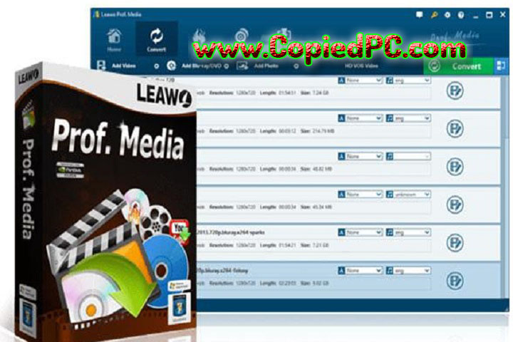 Leawo Prof. Media : Version 13.0.0.5 (Software)