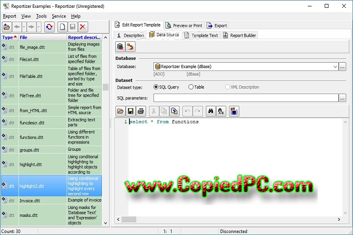 Reportizer : Version 6.5.7.110 (Software)