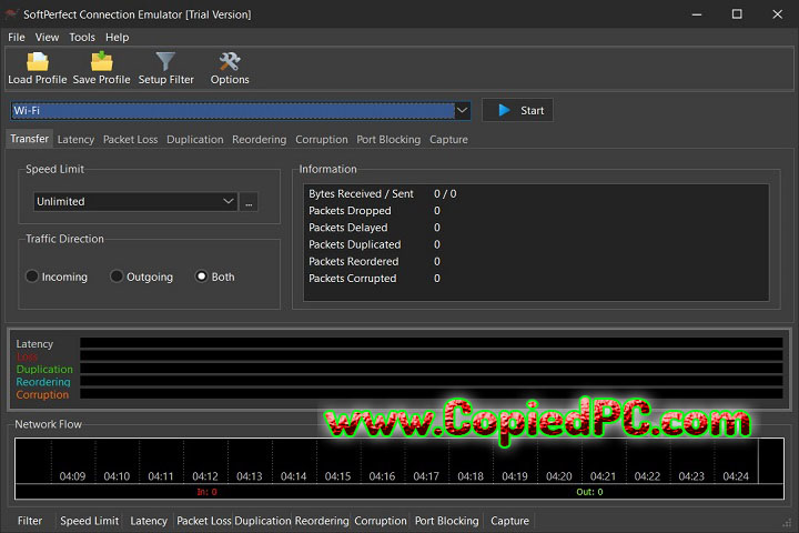 SoftPerfect Connection Emulator Pro : Version 1.8.2 (Software)