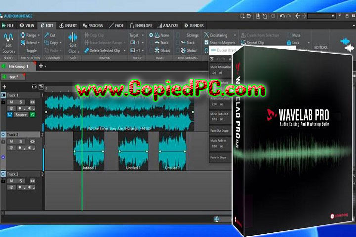  Steinberg WaveLab Cast : Version 2.0.40 (x64) (Software)