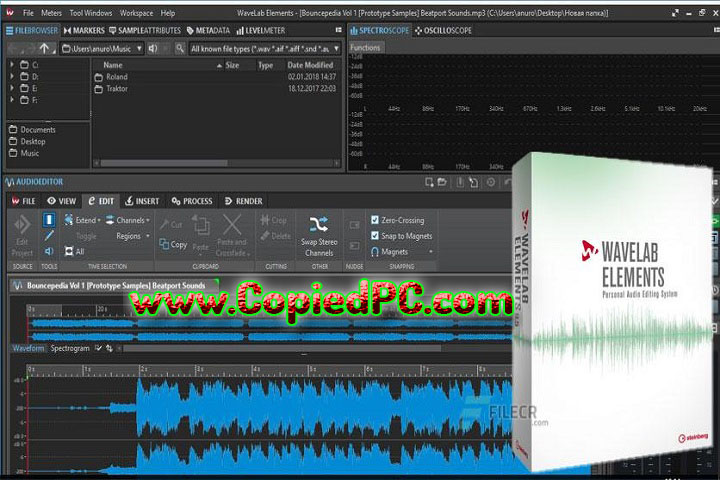 Steinberg WaveLab Pro : Version 12.0.40 (x64)(Software)