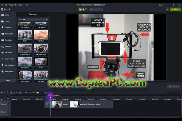 TechSmith Camtasia : Version 24.1.2.4607 (x64) (Software)