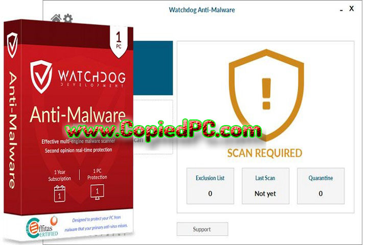 Watchdog Anti-Malware : Version 4.3.87 (Software)