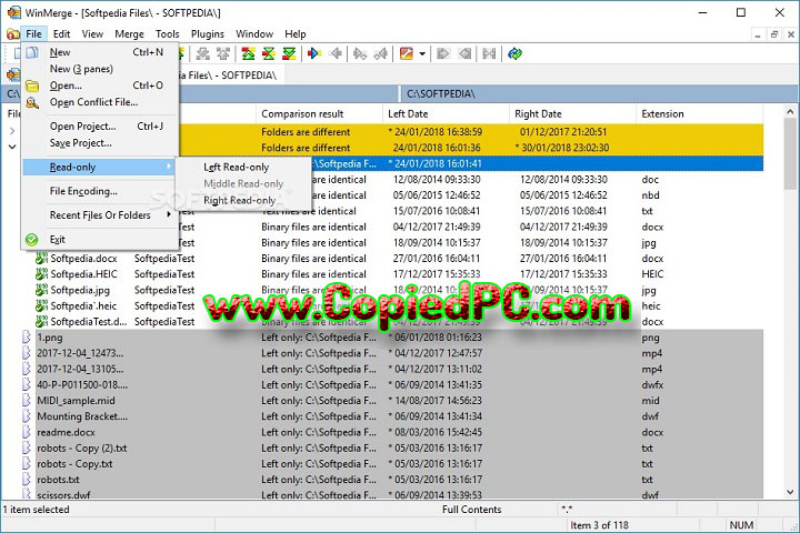 WinMerge : Version 2.16.44 (x64) (Software)