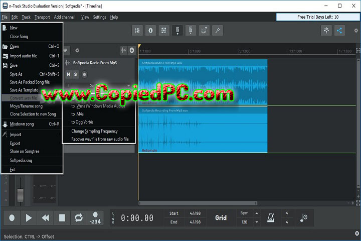 n-Track Studio : Version 10.2.0.9140 (Software)