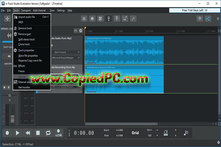 n-Track Studio : Version 10.2.0.9140 (Software)