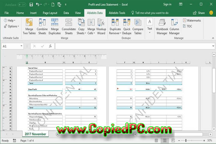 Ablebits Ultimate Suite for Excel Business Edition : Version 2024.2.3518.2151 (Software)