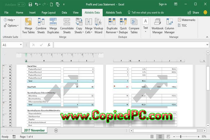 Ablebits Ultimate Suite for Excel Business Edition : Version 2024.2.3518.2151 (Software)