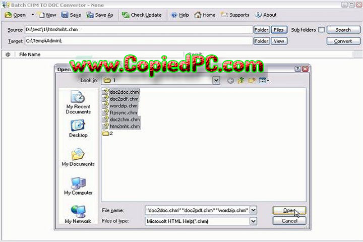 Batch CHM to DOC Converter : Version 2024.16.1026.3454 (Software)