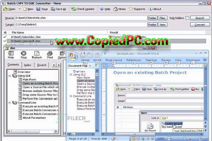 Batch CHM to PDF Converter : Version 2024.16.1026.2213 (Software)