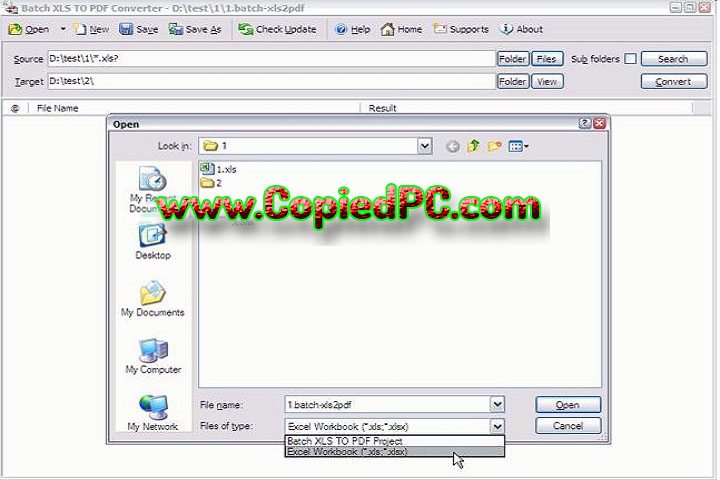 Batch XLS to PDF Converter : Version 2024.16.1026.2032 (Software)