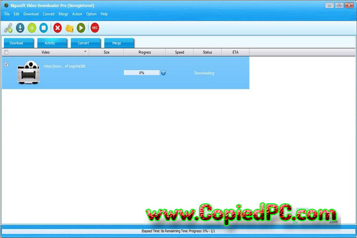 Bigasoft Video Downloader Pro : Version 3.27.5.9062 (Software)