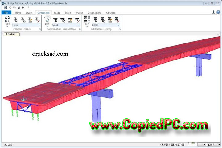 CSI Bridge : Version 26.1.0.2968 (x64) (Software)