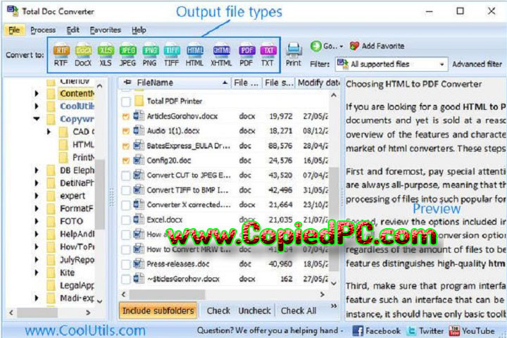  Coolutils Total Doc Converter : Version 5.1.0.345-117 (Software)