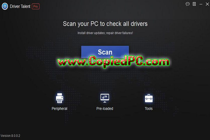 Driver Talent Pro : Version 8.1.11.56 (Software)