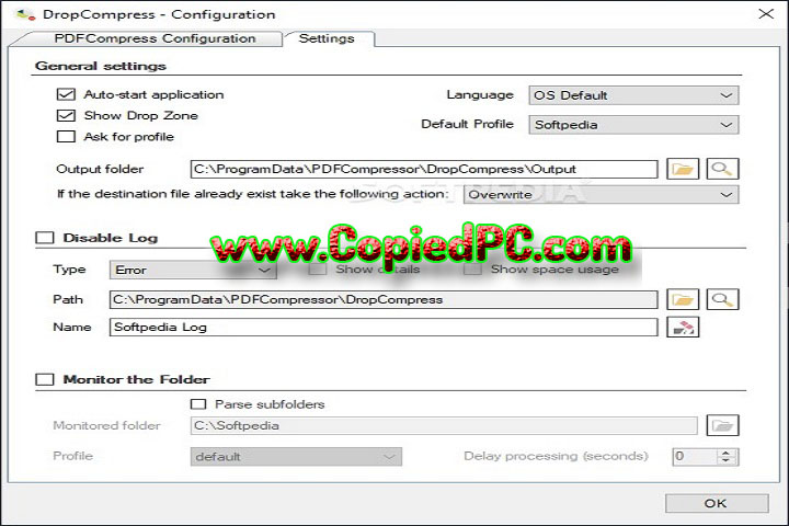  DropCompress : Version 1.2.11 (Software)