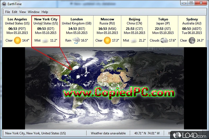 EarthTime : Version 6.27.4 (Software)