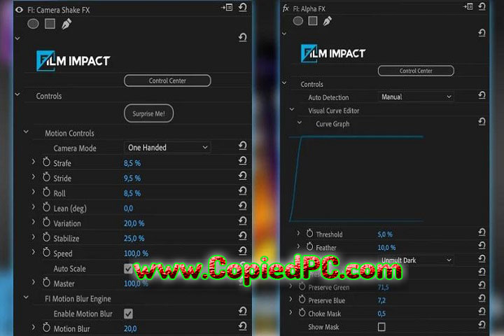 Film Impact Premium Video Effects : Version 25.0.6 (x64) (Software)