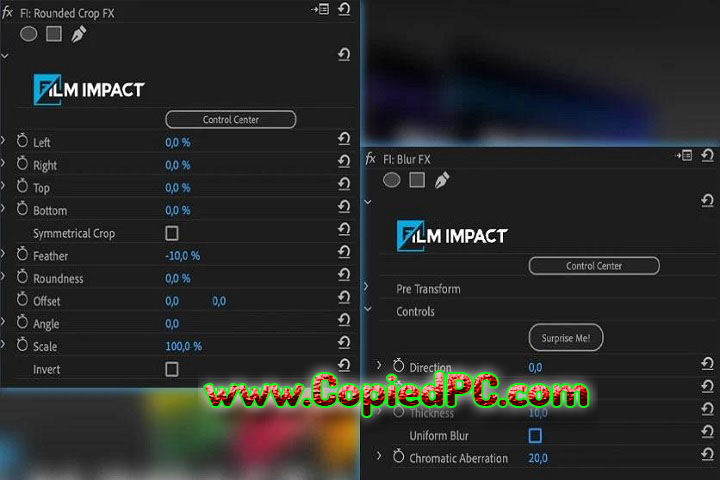 Film Impact Premium Video Effects : Version 25.0.6 (x64) (Software)