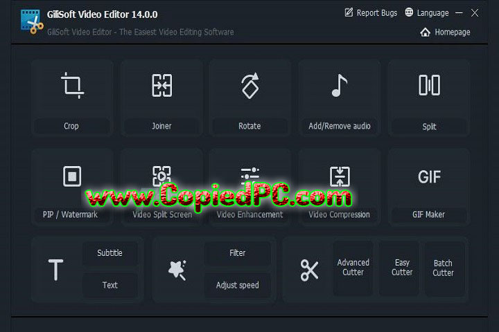 GiliSoft Video Editor : Version 18.3 (x64) (Software)