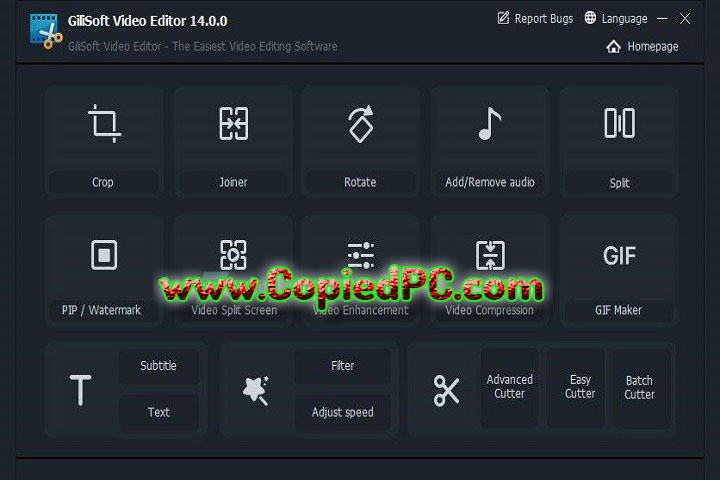 GiliSoft Video Editor : Version 18.3 (x64) (Software)