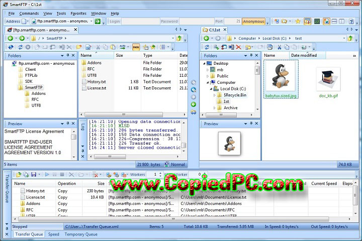 SmartFTP Enterprise : Version 10.0.3247 (Software)