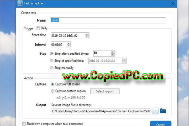 Apowersoft Screen Capture Pro : Version 1.5.5.0 (Software)