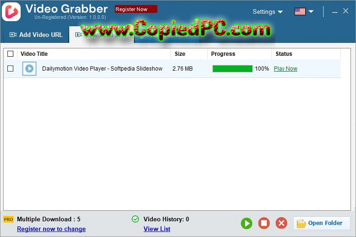 Auslogics Video Grabber : Version 1.0.0.10 (Software)