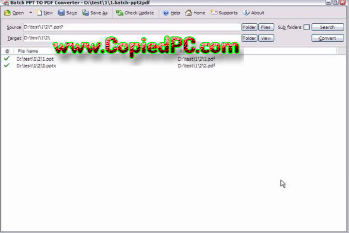 Batch PPT to PDF Converter : Version 2024.16.1026.3787 (Software)