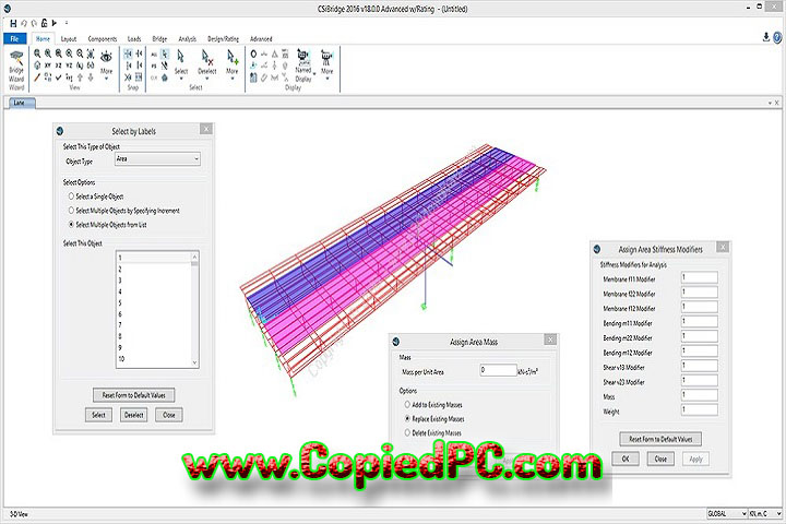 CSI Bridge Advanced with Rating : Version 26.2.0.3099 (x64) (Software)